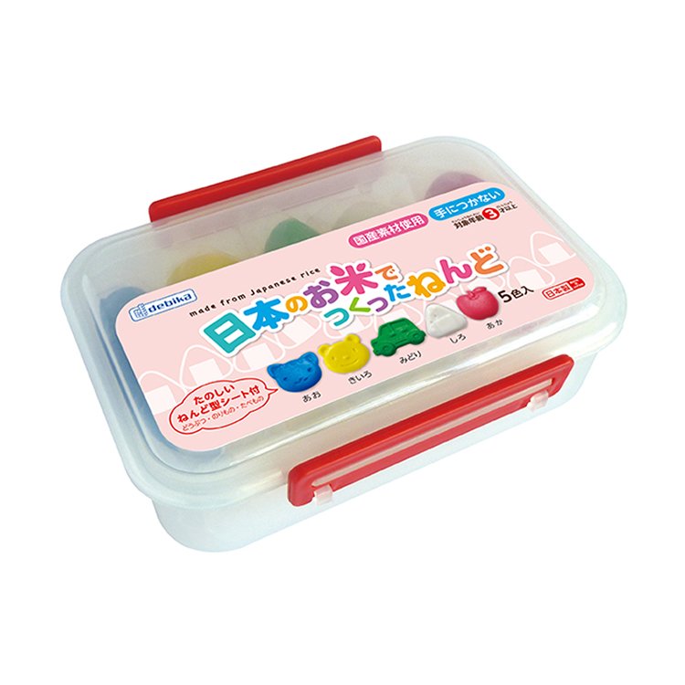 Clay made from Japanese rice